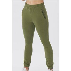 New Glyder Everyday Jogger Womens S Chive Green Sweatpants